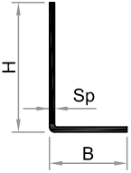 Profilati Aperti L Lati Disuguali