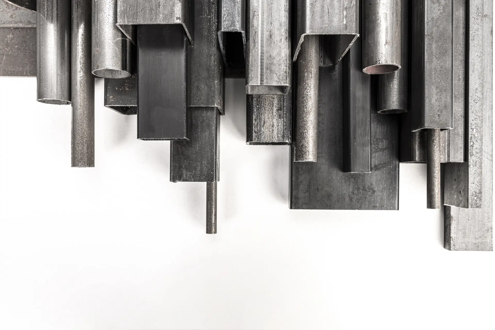 Profili Metallici Di Varie Dimensioni E Forme